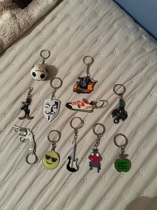 Lote Colección Llaveros Varios