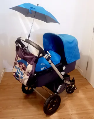 Carrito Bugaboo Camaleon Azul + Accesorios