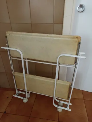 Carrito camarera plegable fibra