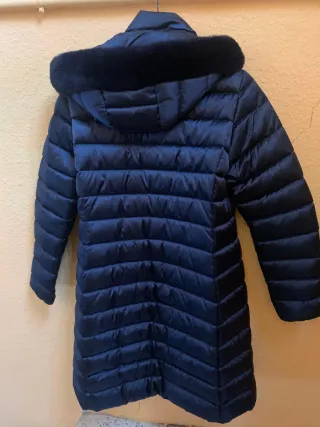 Abrigo Geox Negro Mujer