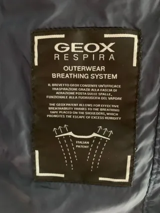Abrigo Geox Negro Mujer