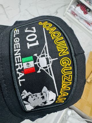 Gorra Negra del CHAPO GUZMA El General
