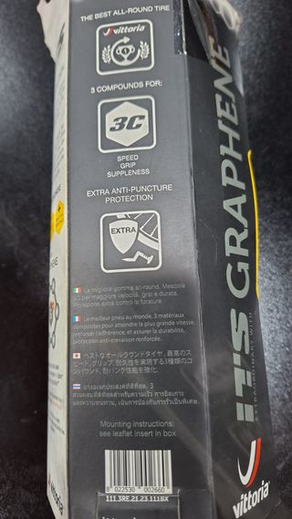 Pneu Vittoria Rubino Pro 650x23c Graphene Novo