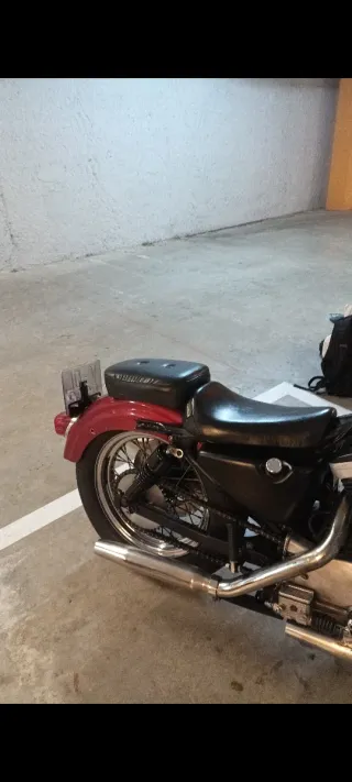 Asiento Pasajero Harley Davidson Sportster