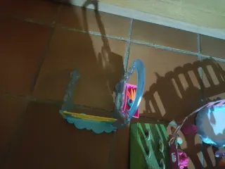 Pista de juego con pony