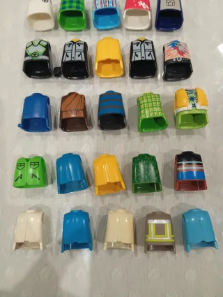 Lote Torsos Playmobil Hombre