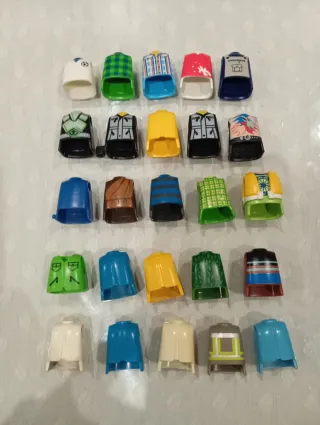Lote Torsos Playmobil Hombre