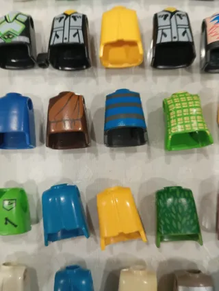 Lote Torsos Playmobil Hombre