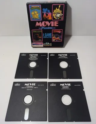 Movie Premiere Elite Commodore 64 - 4 Giochi