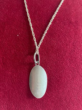 Collana con pendente vintage con Madonna