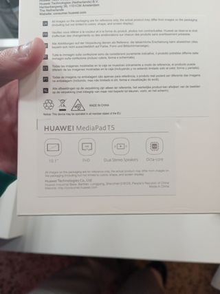 Tablet Huawei MediaPad T5 Negra