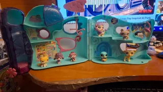 Casa Petshop con 7 muñecos