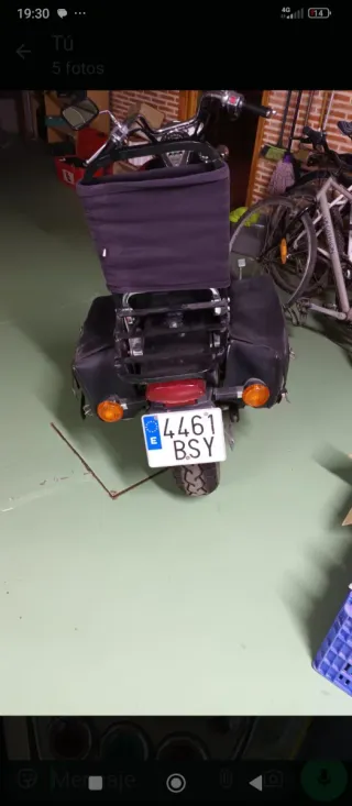 Kawasaki Vulcan Negra/Roja