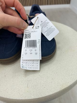 Zapatillas Adidas Handball Spezial Niña Azul Rosa