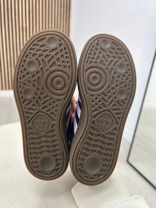 Zapatillas Adidas Handball Spezial Niña Azul Rosa