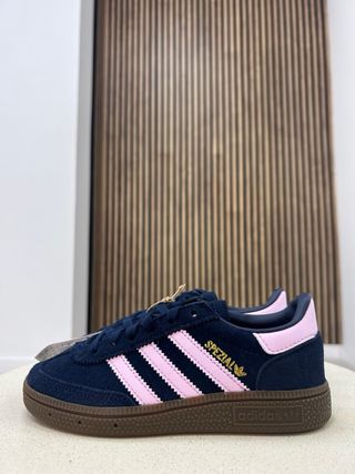 Zapatillas Adidas Handball Spezial Niña Azul Rosa