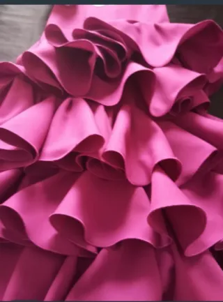 Vestido Flamenca con Complementos Talla Única