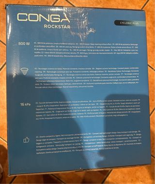 Aspiradora Cecotec Conga Rockstar 800W