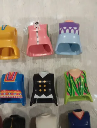 Lote Torsos Playmobil Mujer
