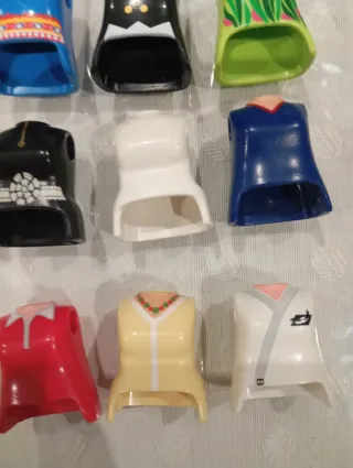 Lote Torsos Playmobil Mujer