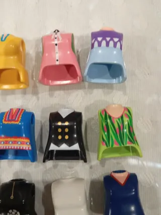 Lote Torsos Playmobil Mujer