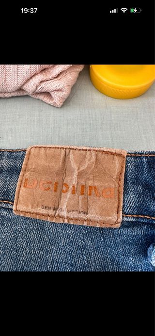 Pantalones vaqueros Bershka rotos talla S