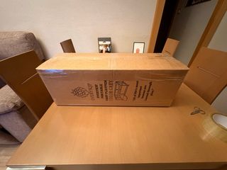 Parque para bebés 120x120 con alfombra