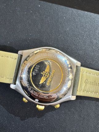 Breitling Chronomat 81950-B13047 Acciaio Oro Nero