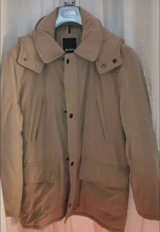 Giaccone Stratos piumino multitasche beige