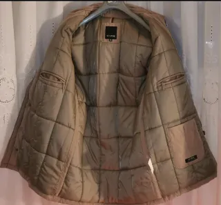 Giaccone Stratos piumino multitasche beige