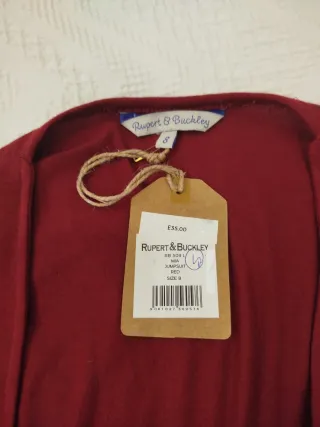 Mono Burdeos Talla S