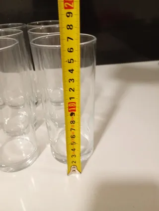 Vasos Arcoroc transparentes de cristal