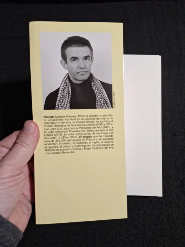 Philippe Lançon. El colgajo