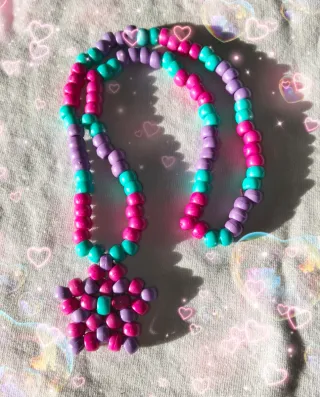 Collar de cuentas con estrella