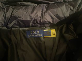 Abrigo acolchado Polo Ralph Lauren negro