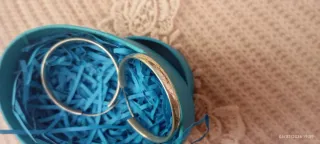 Pendientes de plata de aro