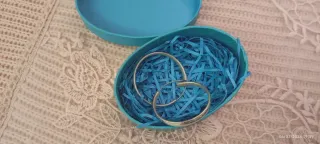 Pendientes de plata de aro