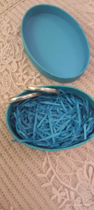 Pendientes de plata de aro