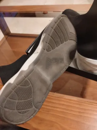 Botín calcetín negro, en perfecto estado