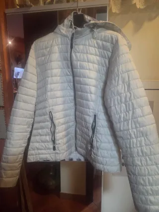 Piumino donna grigio