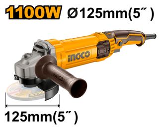 Amoladora Ingco 125mm 1100W AG110038E