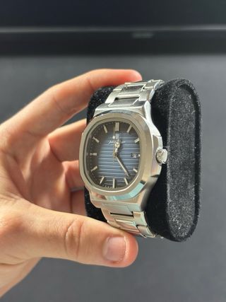 Reloj Poedagar Azul y Plateado