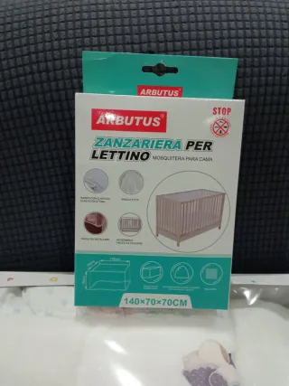 Mosquitera para cuna Arbutus 140x70cm