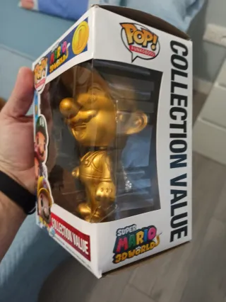 Funko Pop! Super Mario 3D World Dorado