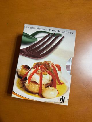 Conjunto 4 DVD Cozinhando com Manuela Carreira