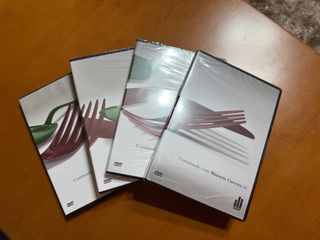 Conjunto 4 DVD Cozinhando com Manuela Carreira