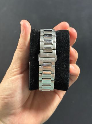 Reloj Poedagar Plata y Blanco