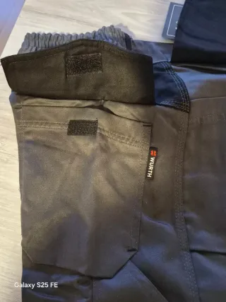 Pantalón de trabajo Würth Talla 48 Negro