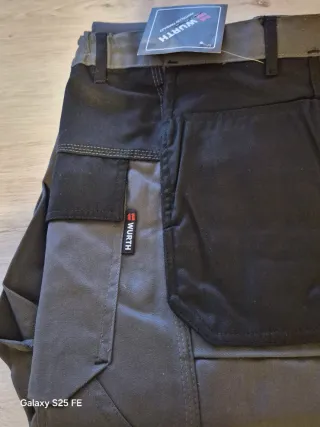 Pantalón de trabajo Würth Talla 48 Negro