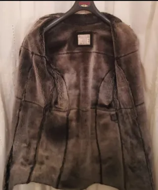 Cappotto Stile Renna BLUE Nero/Marrone